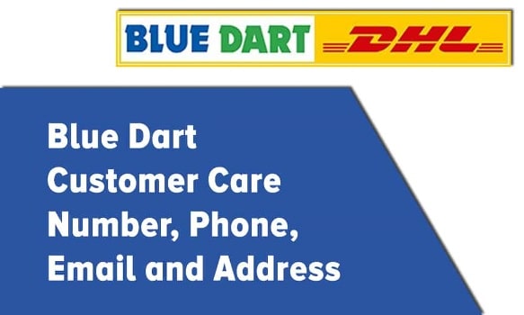 blue dart customer care numbers