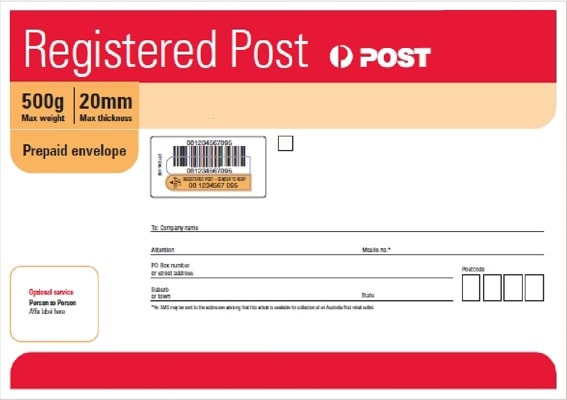 registered post tracking
